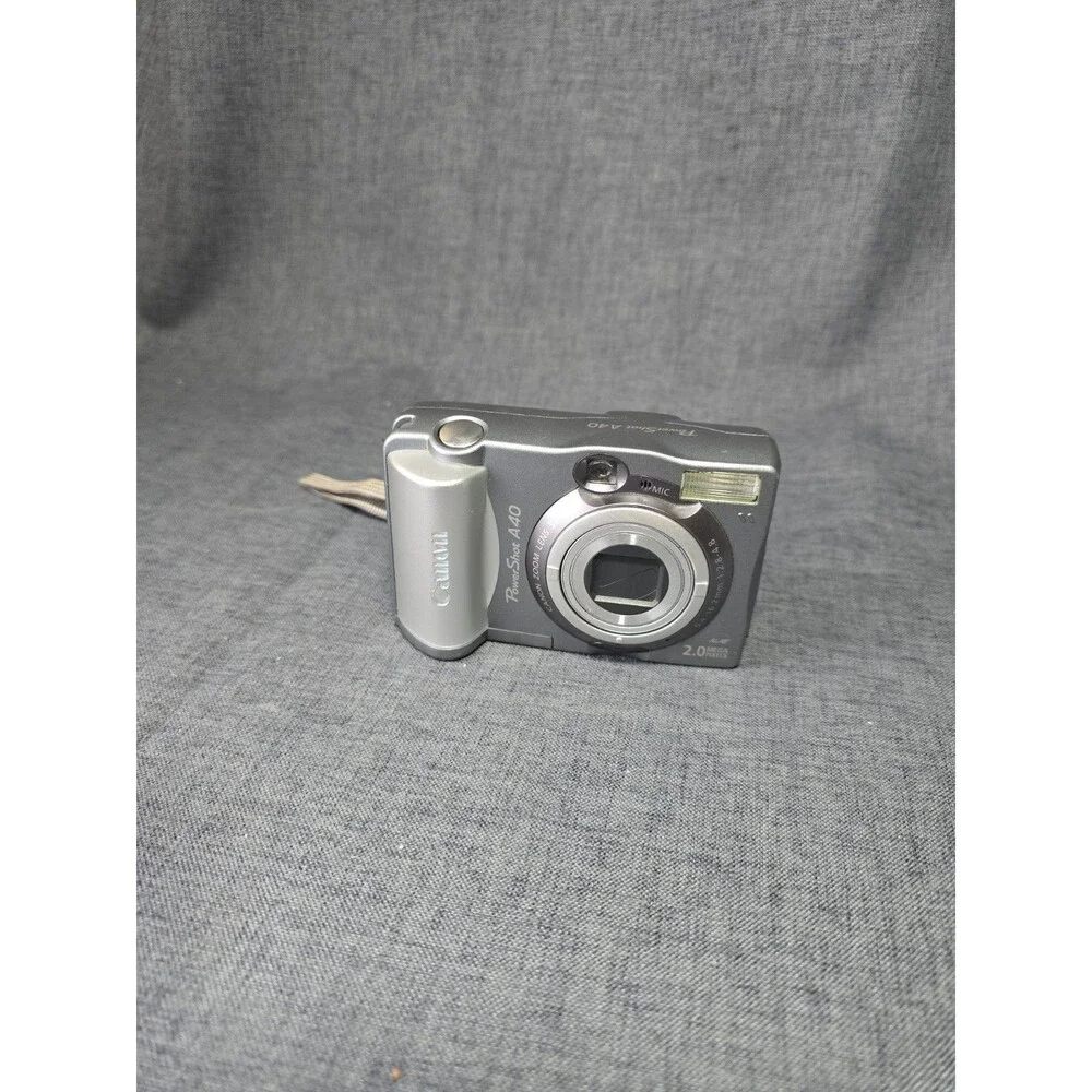 FOR PARTS Canon PowerShot A40 2.0MP Digital Camera 3x Zoom